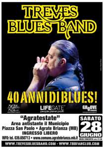 Treves Blues Band, Agrate 28 giugno 2014