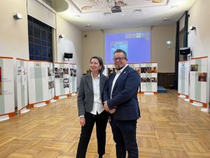Riccardi e Bordignon al Museo di Storia naturale