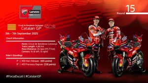 Ducati Lenovo Team in Catalunya 2025
