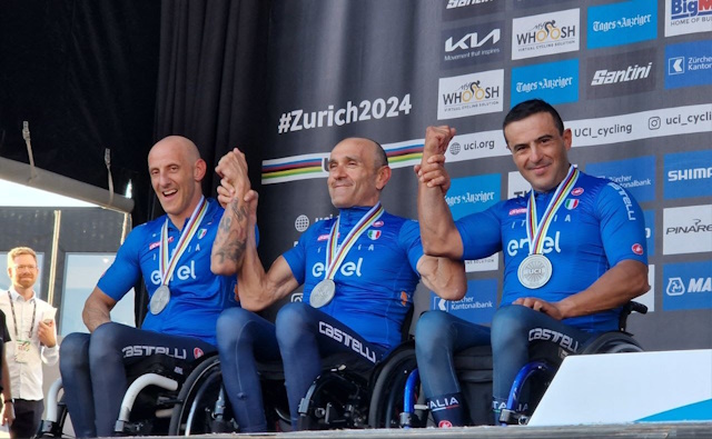 Mondiale di Zurigo 2024 argento del Team Relay