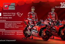 Il Ducati Lenovo Team in Giappone