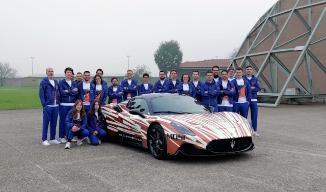 Maserati MC20 Coupé guidata dall’AI-driver Politecnico di Milano