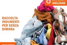 Milano raccolta indumenti per i senza dimora