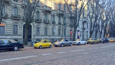 Parata Auto Storiche a Milano