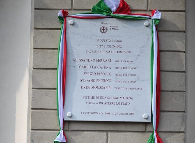 attentato mafioso di Via Palestro