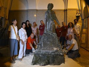 statua “La libertà” di Vincenzo Vela