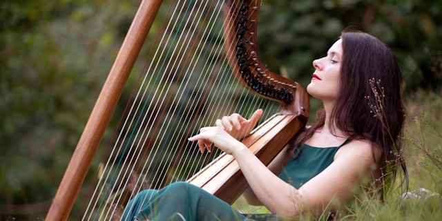 arpista Caterina Sangineto Milano la città che sale