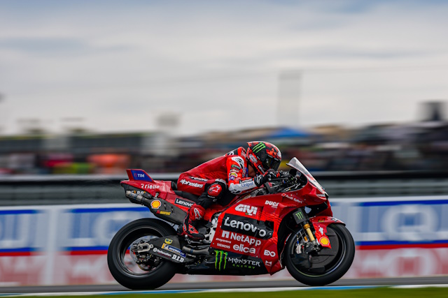 GP Australia Bagnaia cade