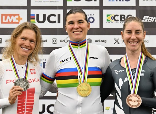 Mondiali Pista Paraciclismo Cretti 4 ori