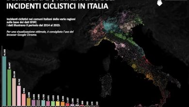 dashboard mappatura incidentalità ciclistica