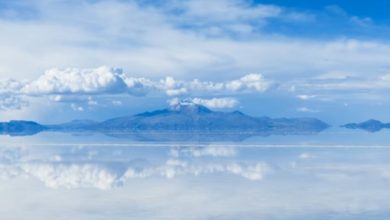 effetto specchio del Salar de Uyuni