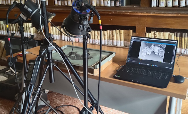 papiri carbonizzati di Ercolano