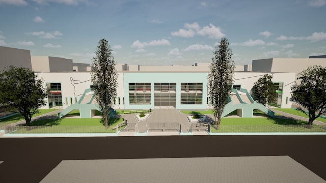 Progetto riqualificazione Palazzo del Ghiaccio