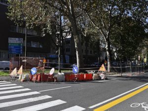 lavori in viale Lunigiana