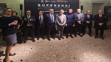 mostra fotografica Polizia di Stato Supereroi