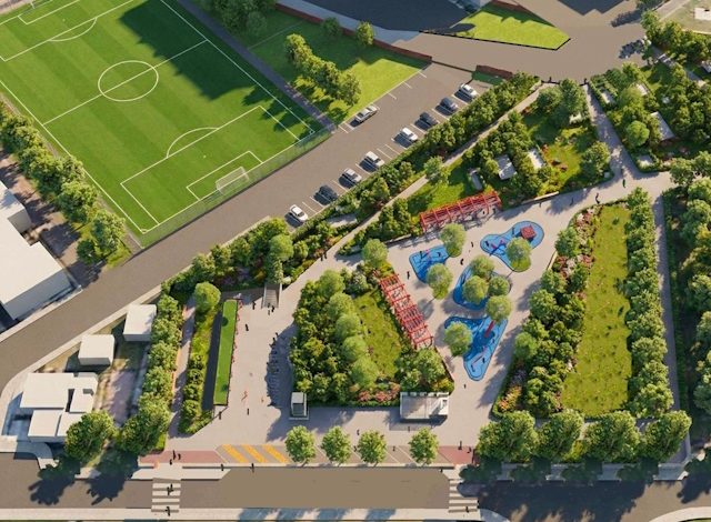 rendering Bisceglie-Parri-Baggio-Olmi