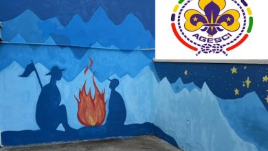 murale Gruppo Scout Agesci Cinisello Balsamo