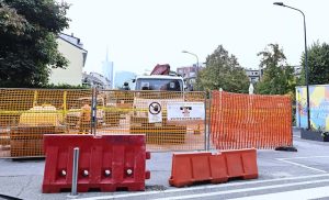 Inizio lavori Via De Amicis