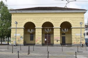 Ex Casello daziario Milano in disuso