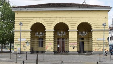 Ex Casello daziario Milano in disuso