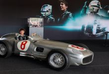 Kimi Antonelli su Mercedes-Benz W196 MAUTO