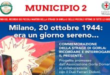 Commemorazione Strage di Gorla 20 ottobre 1944